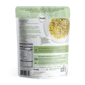 Poshi Ready-to-Eat Broccoli Pouch for quick nutritious meals on the go