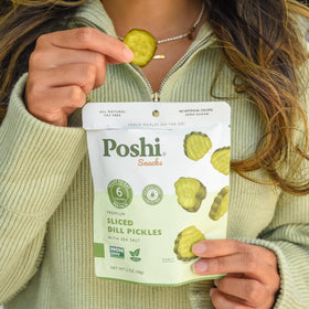 Poshi two-ounce packs keep flavor portable for quick snacks