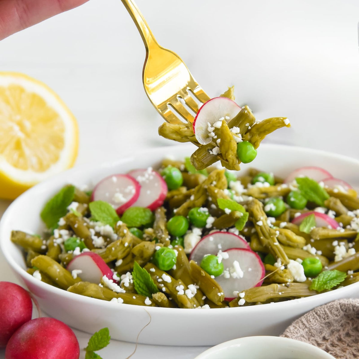 Poshi versatile uses as side dish or topper.