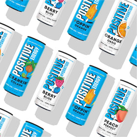 Positive Hydration Berry Bliss active consumer enjoying a drink on the go.