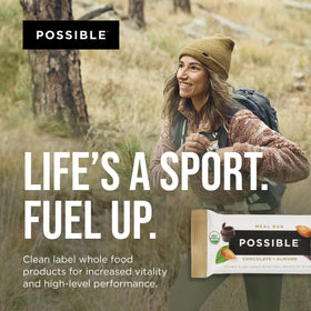 POSSIBLE ingredients non-GMO and gluten-free for clean energy