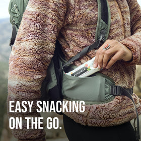 Possible Snack Bar USDA Organic seal close-up signals a clean-label choice.