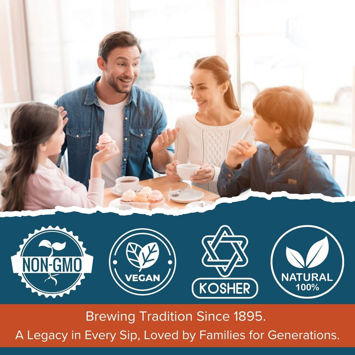 Postum Original legacy-bottle-label emphasizes trusted ingredients and tradition.