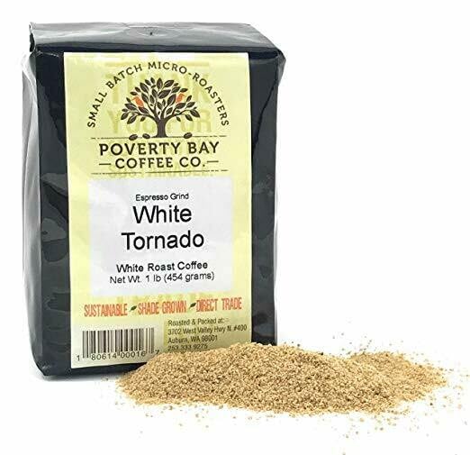 Poverty Bay White Coffee roast profile hints a lighter, bold cup