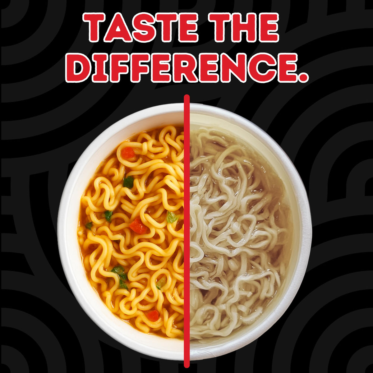 Power Noods noodles and broth steaming, ideal post-workout lunch