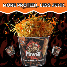 Power Noods ingredients with no artificial preservatives.