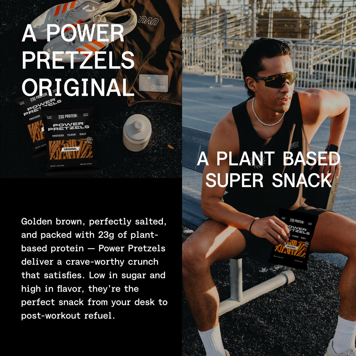 Power Pretzels are a portable, on-the-go snack for busy days.