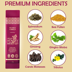 PowerPak honey mix with bee pollen showcases premium flavor and texture