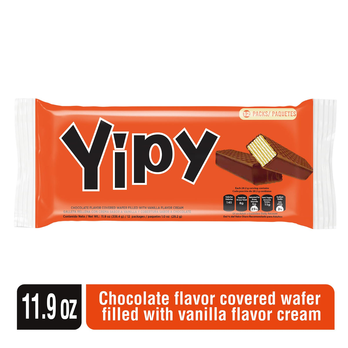 Pozuelo Yipy Wafers are lunchbox-friendly for on-the-go snacking anywhere.