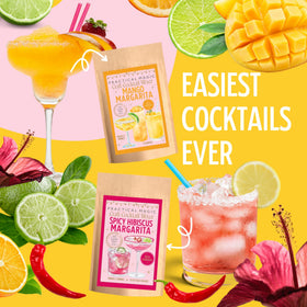 Practical Magic Edible glitter dust packet enhances cocktails or mocktails with sparkle.