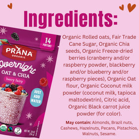 Berry Fairy bowl highlighting quick, ready-to-eat breakfast option.