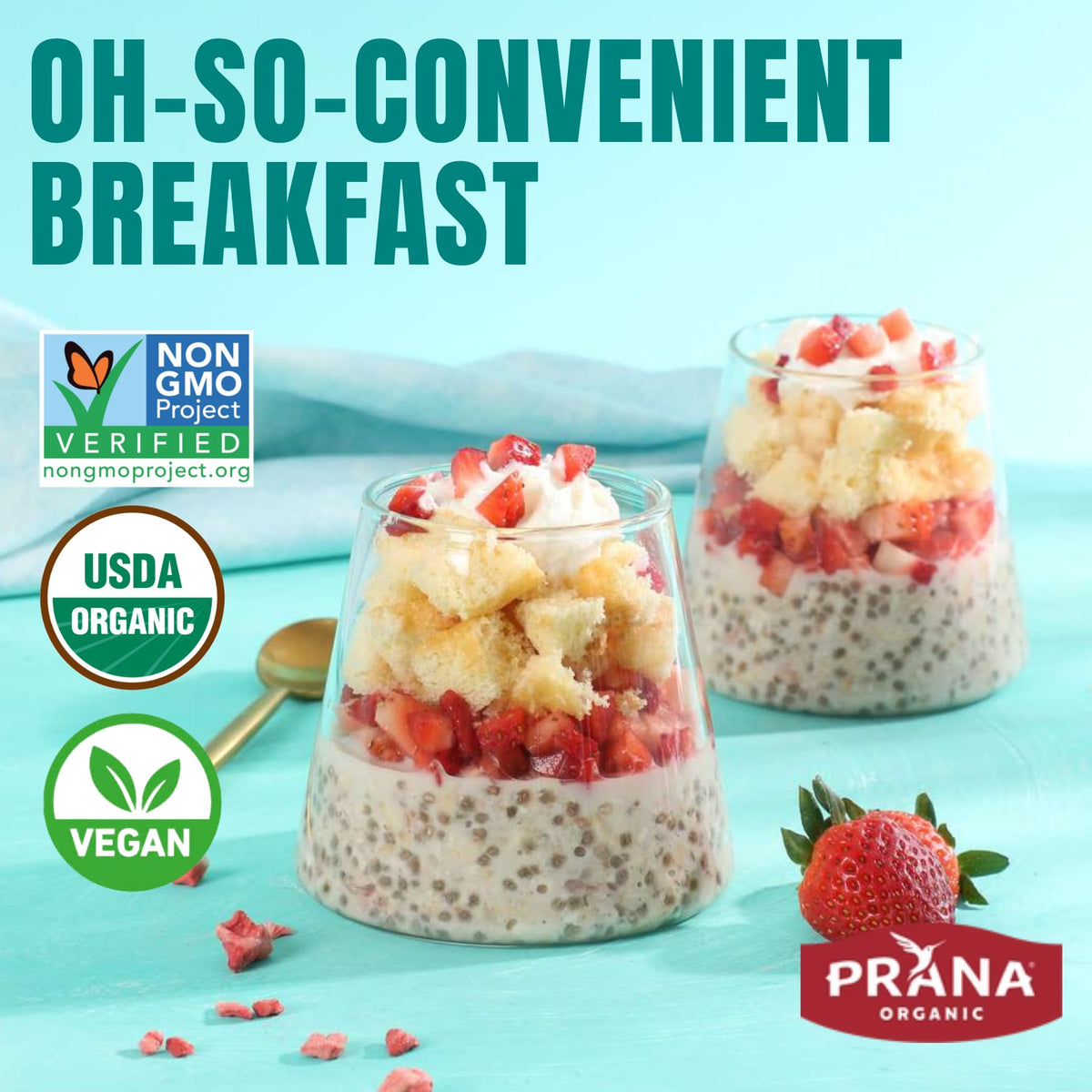Prana two-pack display for easy pantry access