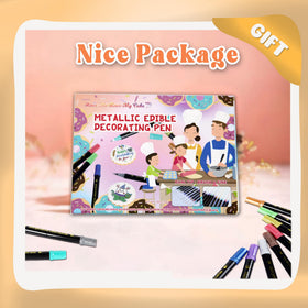 PREATOC edible markers are kid-friendly and safe for family baking activities.