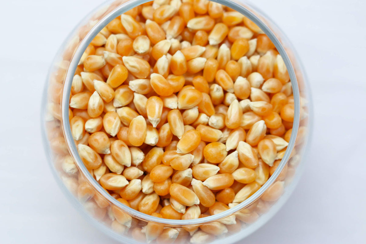 Preferred Popcorn grown in the United States by experienced farmers for consistency.