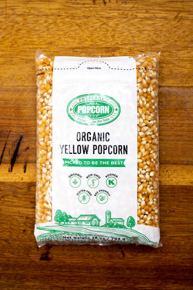Preferred Popcorn in bowl presents popped corn ready for toppings.