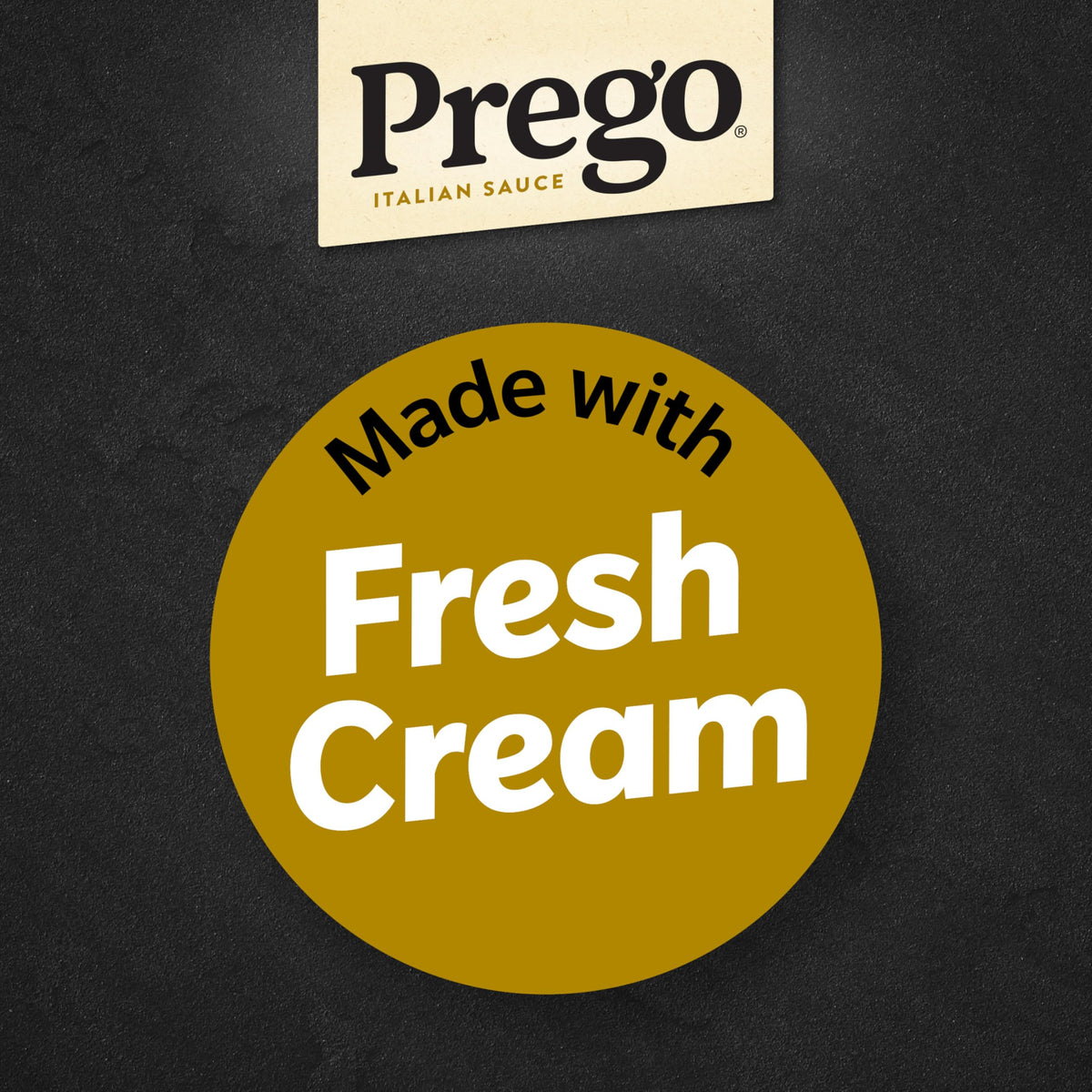 Prego Creamy Tomato Ricotta jar ingredients panel shows simple, no artificial colors.