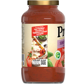 Prego Low FODMAP sauce as a versatile base for bolognese