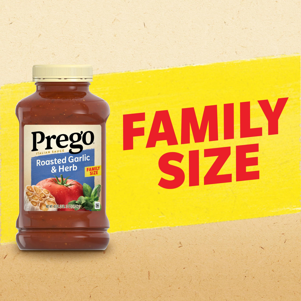 Prego ingredients close-up highlighting tomatoes, garlic, herbs for rich flavor.