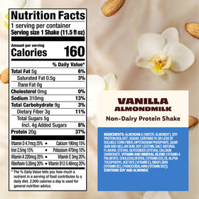 Premier Protein almondmilk non-dairy on-the-go serve ready to drink