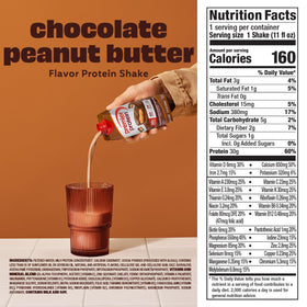 Premier Protein Shake Chocolate Peanut Butter proffee idea.