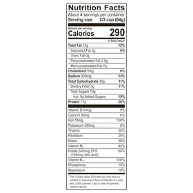 On-the-go Premier Protein granola snack in resealable pack.