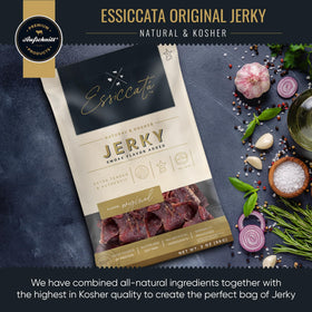Premium Aufschnitt Essicata Jerky low sodium pack for healthier protein