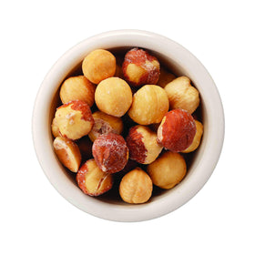 Premium Growers hazelnuts in resealable bag keeping nuts fresh and ready to enjoy.