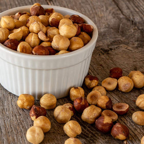 Premium Growers hazelnuts resealable bag keeps freshness for daily snacking.