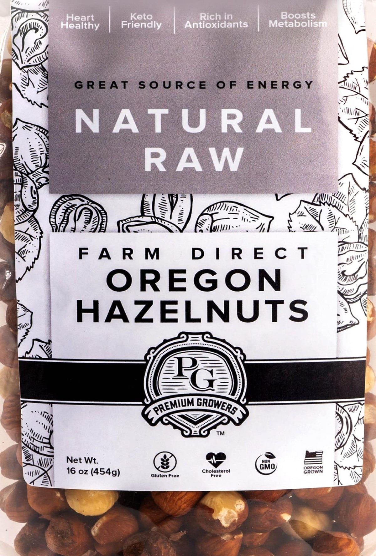 Premium Growers Oregon hazelnuts harvest on Willamette Valley farm