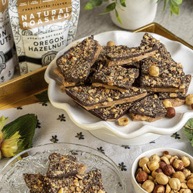 Premium Growers hazelnuts Willamette Valley origin, farm-fresh flavor from Oregon orchards.