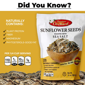 Premium Orchard kitchen-ready snack featuring sea salt and crisp shells.