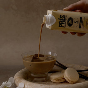 PRÉS Vanilla flavor note emphasizing natural vanilla and clean sweetness