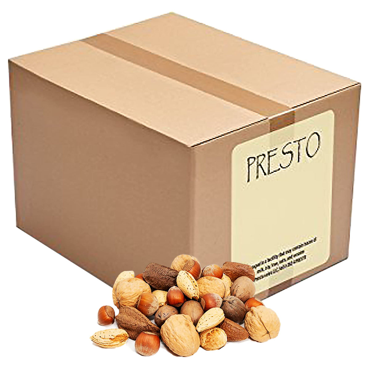 Presto Sales 10lb box for pantry snacking and family sharing.