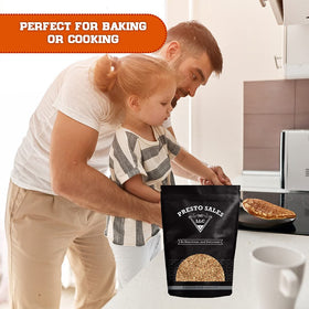 Presto Sales pecan flour pancakes and waffles showcase