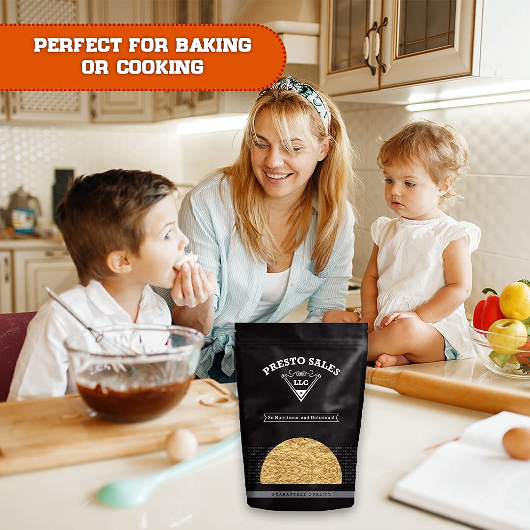 Presto Sales walnut flour ready for baking in oven