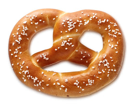 PretzelHaus authentic Bavarian plain pretzels ready to enjoy anytime at home.