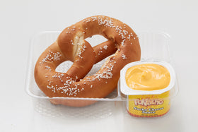PretzelHaus Bavarian plain soft pretzel, easy heating for a quick snack.