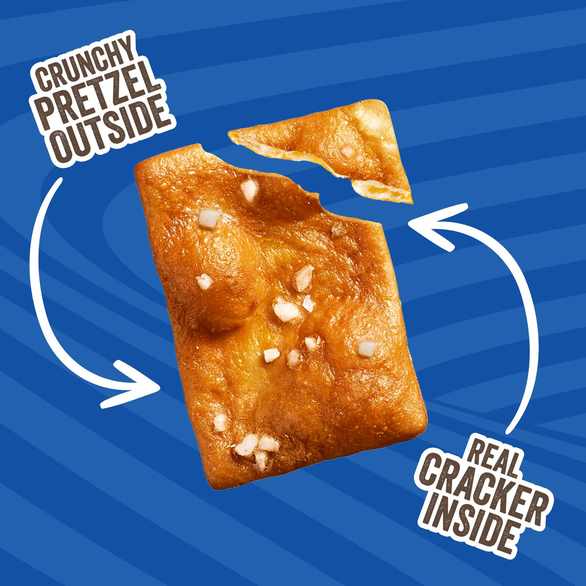 On the go PRETZELIZED snack 0.75 oz portion ready to enjoy