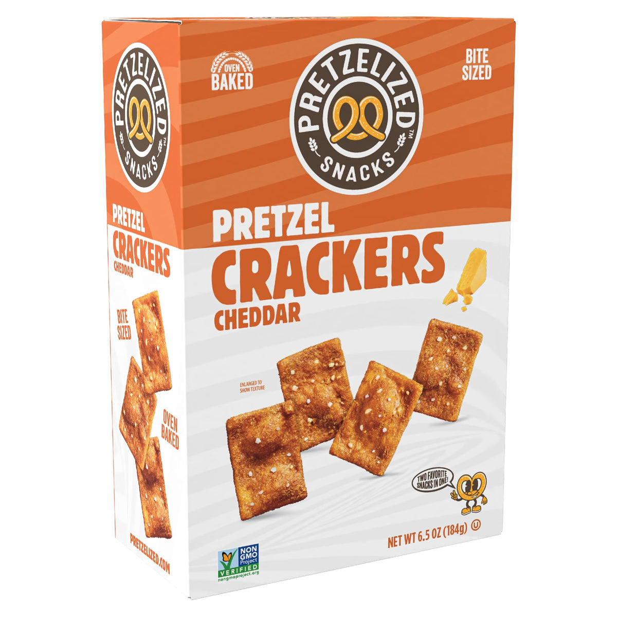 PRETZELIZED Snacks kosher-certified crackers suited for kids' snacks