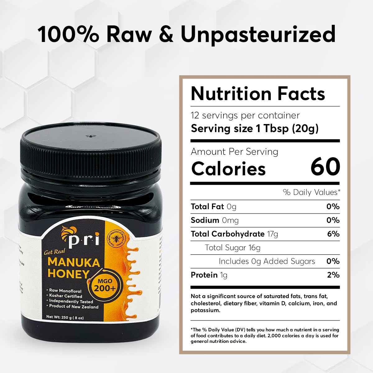 PRI Manuka honey heritage since 1987 with trusted beekeepers