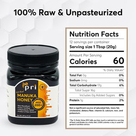 PRI Manuka honey heritage since 1987 with trusted beekeepers
