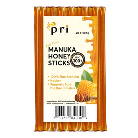 P.R.I Manuka honey sticks 20-count pack on-the-go use