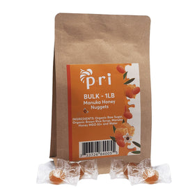 P.R.I Manuka Nuggets 1 lb bulk bag ideal for sharing at home or in the office