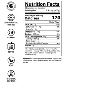 Pride Foods Rice 'N Grinds Apple Pie pack-shot shows gluten-free, non-GMO cereal for quick mornings.