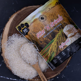 Pride Foods Rice 'N Grinds breakfast table with bowls, a balanced start