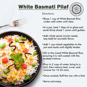 Pride Of India Basmati Rice stored in reusable jar maintaining freshness.