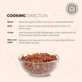 Pride Of India Bolivian quinoa pantry staple, versatile for bowls and sides.