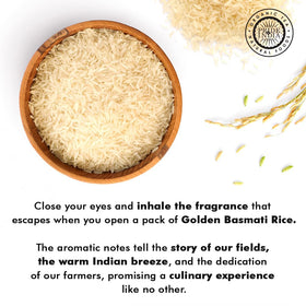 Pride Of India cooked fluffy basmati rice ready to serve with flavorful dishes.