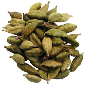 Pride of India Fresh cardamom pods in secure packaging preserves aroma.
