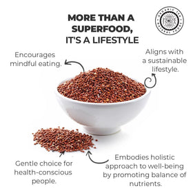 Quinoa from high-altitude farms, Pride Of India, sustainable harvest
